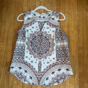 NWOT MADE IN THE USA FLOWY TOP
